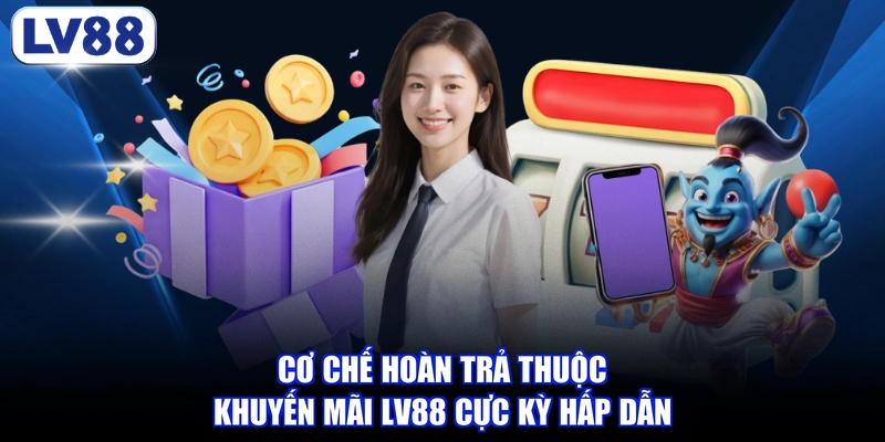 Cơ chế hoàn trả thuộc khuyến mãi LV88 cực kỳ hấp dẫn