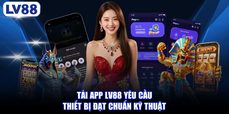Tải app LV88 yêu cầu thiết bị đạt chuẩn kỹ thuật